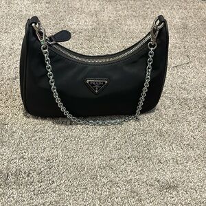 Black nylon bag